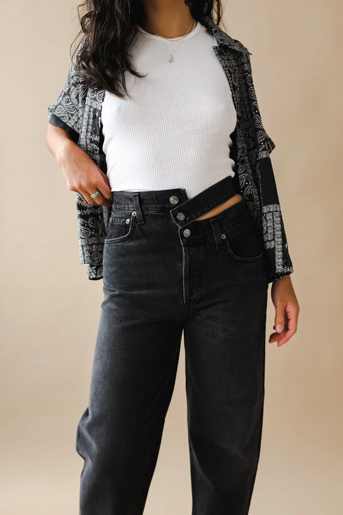 AGOLDE BROKEN WAISTBAND JEAN 2 AGOLDE BROKEN WAISTBAND JEAN