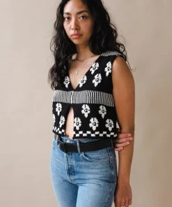 PIPE AND ROW Boutique 13 TACH LOREZA KNIT TOP