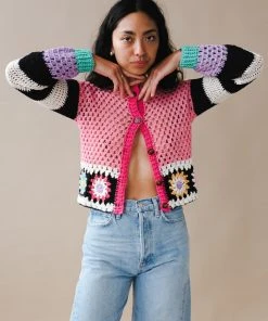 TACH MELODY CROCHET CARDIGAN