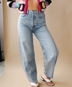 AGOLDE LUNA PIECED JEAN