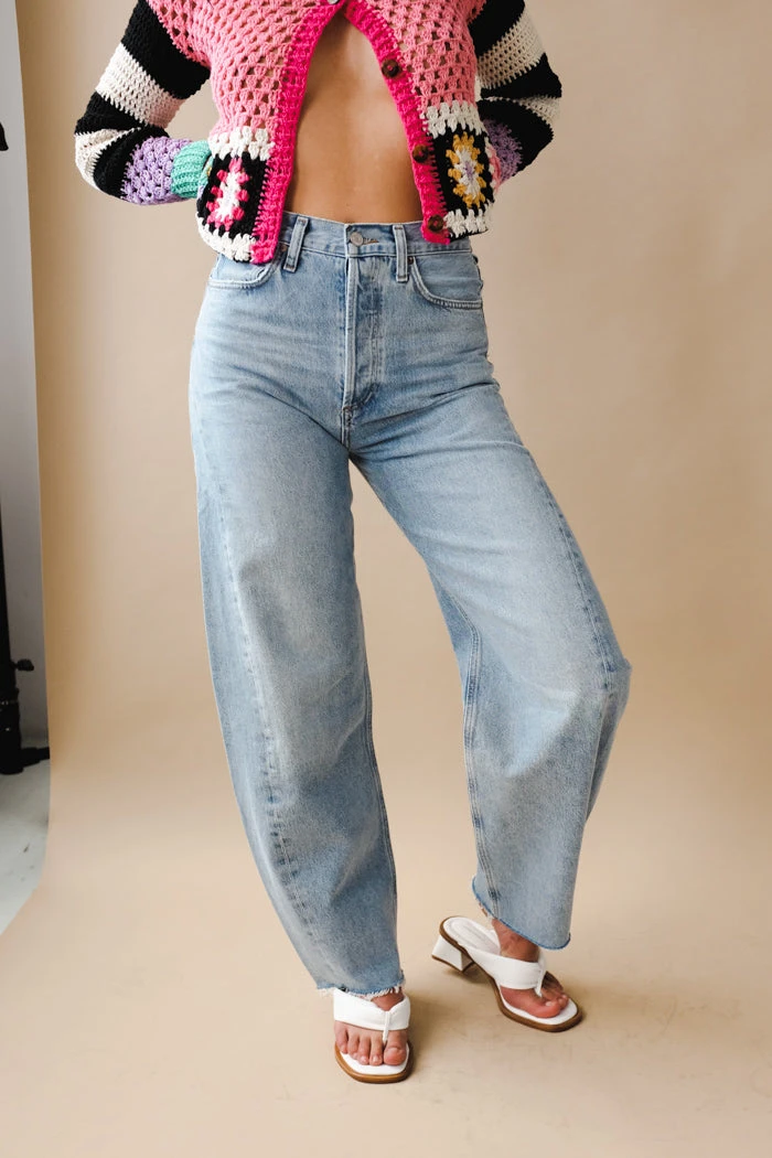 AGOLDE LUNA PIECED JEAN 1 AGOLDE LUNA PIECED JEAN