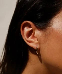 PIPE AND ROW REMI HOOPS EARRINGS