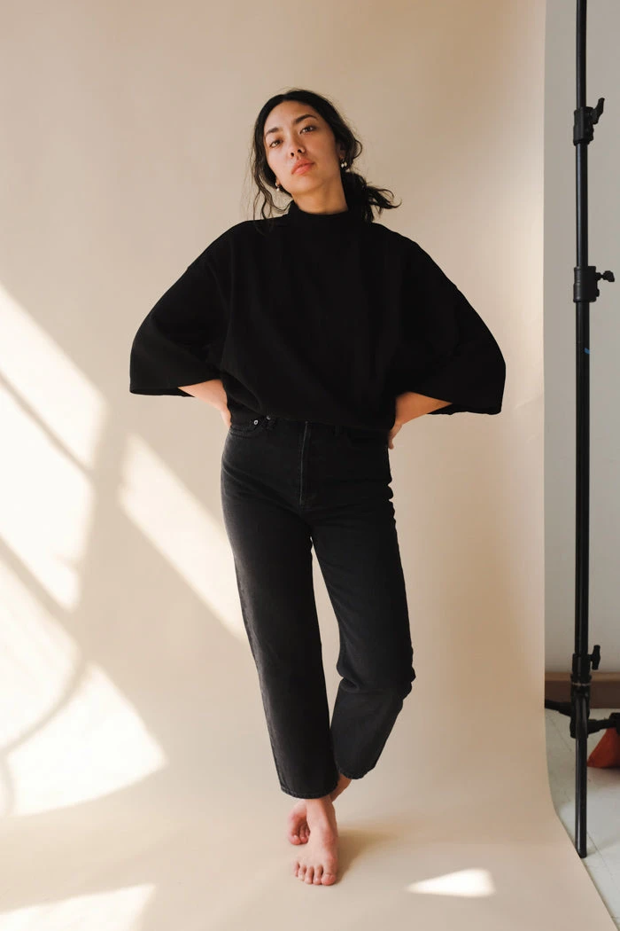 ARAMINTA JAMES SPRING '22 WAFFLE TURTLENECK 2 ARAMINTA JAMES SPRING '22 WAFFLE TURTLENECK