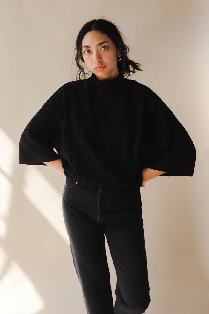 ARAMINTA JAMES SPRING '22 WAFFLE TURTLENECK 3 ARAMINTA JAMES SPRING '22 WAFFLE TURTLENECK