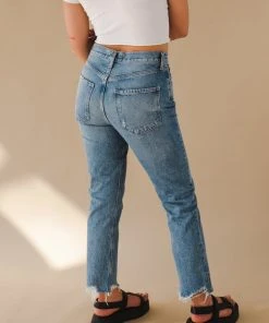 AGOLDE RILEY HI RISE CROP HAVEN SPRING '22