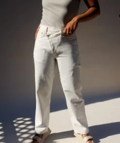 AGOLDE CRISS CROSS JEAN PASTE