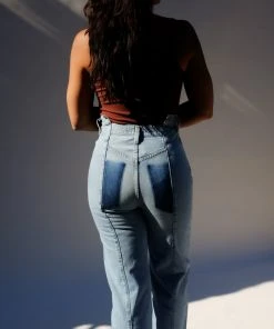 AGOLDE PIECED ANGLE JEAN MATRIX