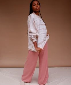 ECLECTIC SUN ISLAND EVENINGS PULLOVER NUDE