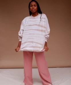 ECLECTIC SUN ISLAND EVENINGS PULLOVER NUDE