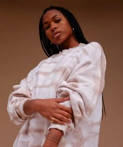 ECLECTIC SUN ISLAND EVENINGS PULLOVER NUDE