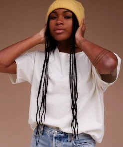 FILOSOFIA JADE CROPPED TEE CLOUD