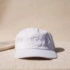 INTENTIONALLY BLANK FUN MOM HAT WHITE ON WHITE