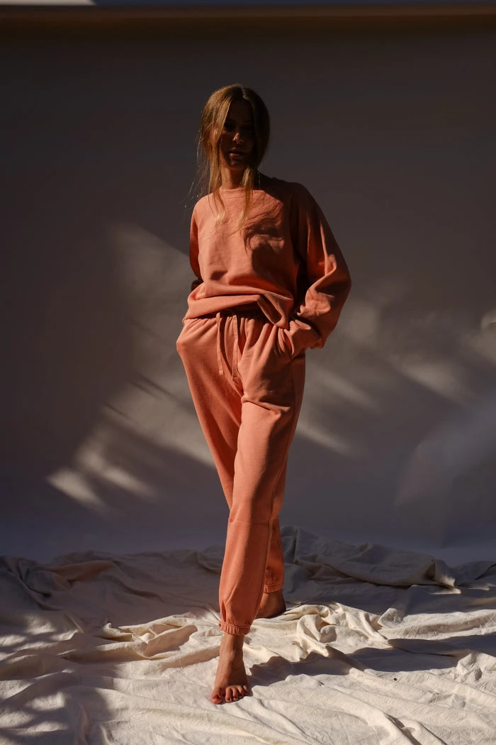 RICHER POORER SALE RECYCLED FLEECE JOGGER SWEATPANT CLAY 1 RICHER POORER SALE RECYCLED FLEECE JOGGER SWEATPANT CLAY