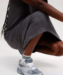 RICHER POORER NEW IN VINTAGE COLUMN RIB DRESS