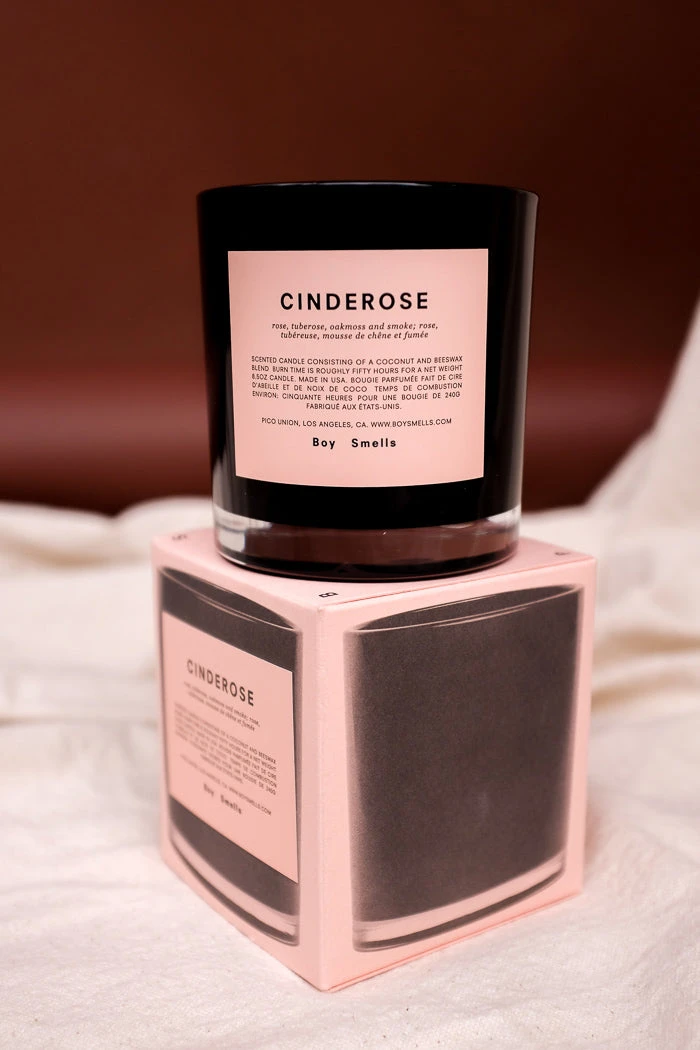 BOY SMELLS CINDEROSE CANDLE NEW IN 1 BOY SMELLS CINDEROSE CANDLE NEW IN