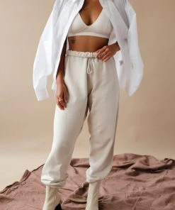 JOAH BROWN OVERSIZED JOGGER