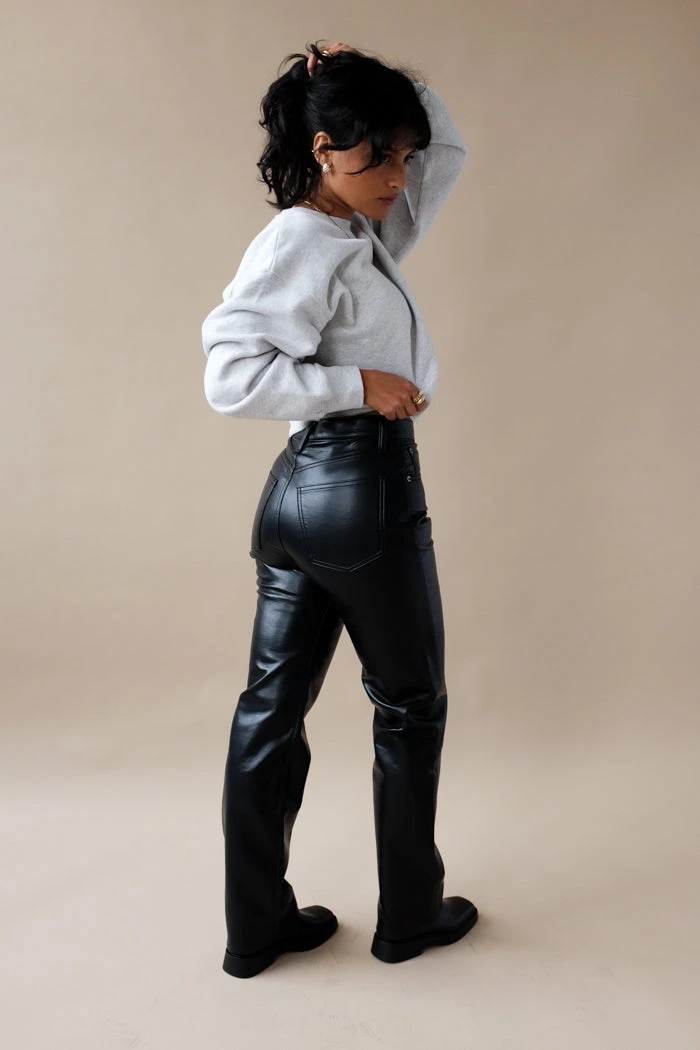 AGOLDE 90'S PINCH WAIST DETOX LEATHER 4 AGOLDE 90'S PINCH WAIST DETOX LEATHER