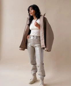 AGOLDE SALE RECYCLED LEATHER 90'S PINCH WAIST