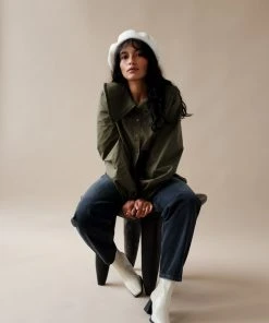 PIPE AND ROW WOOL BERET PIPE AND ROW STAPLES