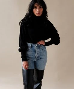 JUST FEMALE ADAPT KNIT BLOUSE SALE