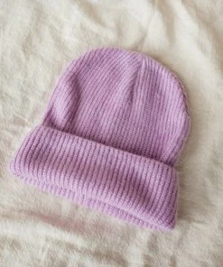 PIPE AND ROW NEW IN SMITH BEANIE LILAC