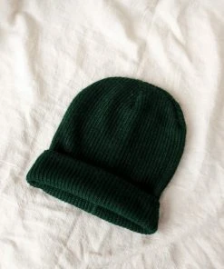 PIPE AND ROW NEW IN SMITH BEANIE PINE GREEN