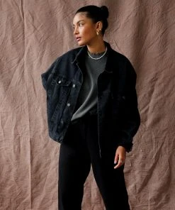 AGOLDE CHARLI OVERSIZED DENIM JACKET SPRING '22