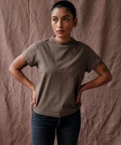 AGOLDE CLOTHING ANIKA CAP SLEEVE TEE