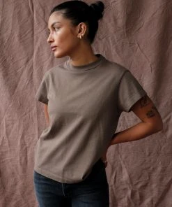 AGOLDE CLOTHING ANIKA CAP SLEEVE TEE