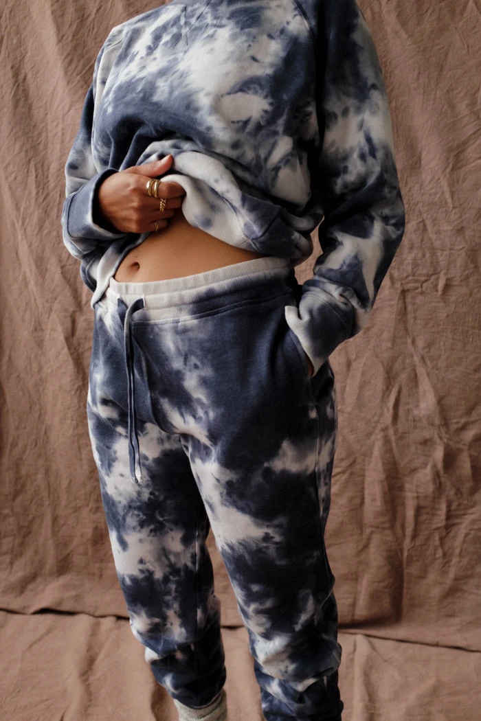 RICHER POORER RECYCLED UNISEX JOGGER SWEATPANTS BLUE STORM 1 RICHER POORER RECYCLED UNISEX JOGGER SWEATPANTS BLUE STORM