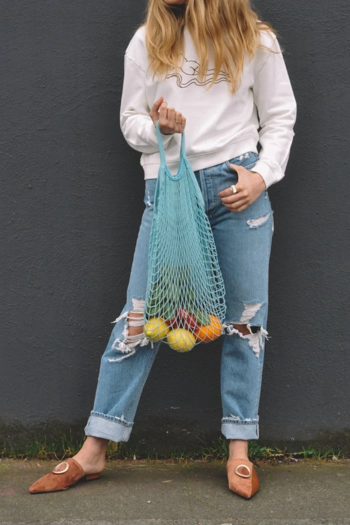 PIPE AND ROW NEW IN NET MARKET BAG 2 PIPE AND ROW NEW IN NET MARKET BAG