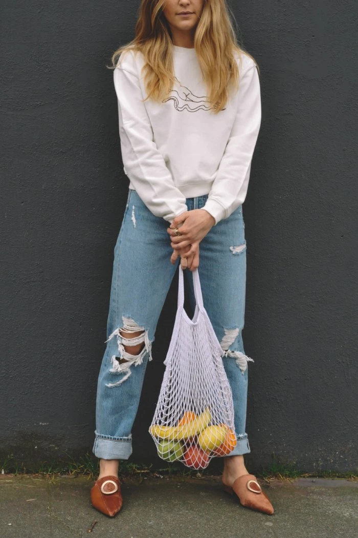 PIPE AND ROW NEW IN NET MARKET BAG 4 PIPE AND ROW NEW IN NET MARKET BAG