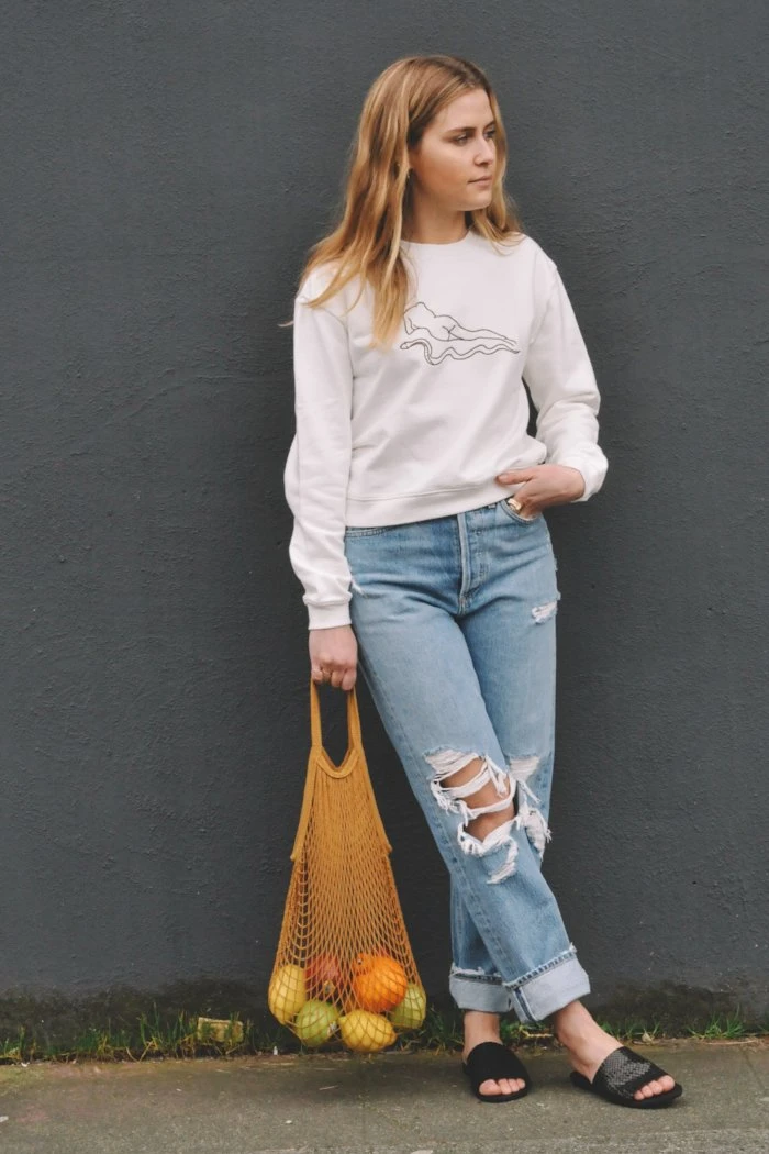 PIPE AND ROW NEW IN NET MARKET BAG 5 PIPE AND ROW NEW IN NET MARKET BAG