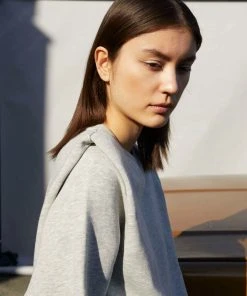 JUST FEMALE SPRING '22 DRAKE PADDED SWEATSHIRT