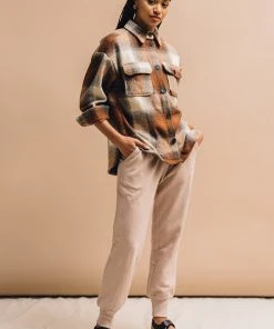 PIPE AND ROW DYLAN PLAID JACKET NEW IN