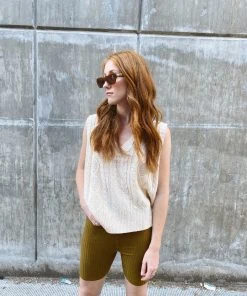 PIPE AND ROW SALE RIBBED BIKE SHORTS