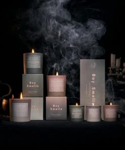 BOY SMELLS NEW IN THE FANTOME CANDLE
