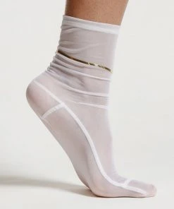 WOLF CIRCUS HERRINGBONE ANKLET