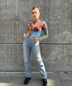 NIN STUDIO SWIRL TOP MARIPOSA SPRING '22