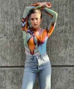 NIN STUDIO SWIRL TOP MARIPOSA SPRING '22