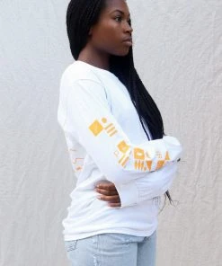 PIPE AND ROW P&R LOGO LONG SLEEVE TEE