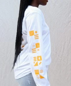 PIPE AND ROW P&R LOGO LONG SLEEVE TEE