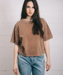 FILOSOFIA SUSTAINABILITY JADE CROPPED TEE