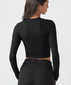 JOAH BROWN CROPPED CREW LONGSLEEVE 10 JOAH BROWN CROPPED CREW LONGSLEEVE