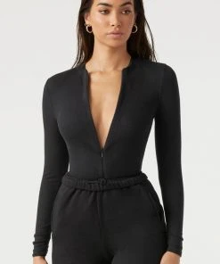 JOAH BROWN SUSTAINABILITY INVISIBLE ZIP LONG SLEEVE