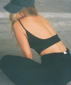 JOAH BROWN SPRING '22 LOW BACK CROP CAMI