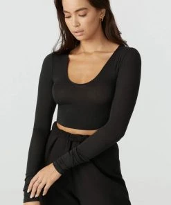 JOAH BROWN SCOOP NECK LONG SLEEVE SPRING '22 6 JOAH BROWN SCOOP NECK LONG SLEEVE SPRING '22