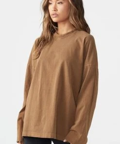 JOAH BROWN VINTAGE LONG SLEEVE