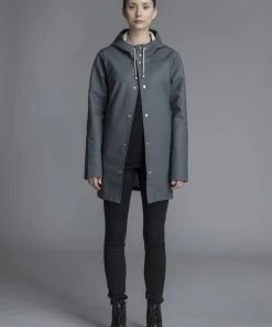 STUTTERHEIM STOCKHOLM JACKET CHARCOAL