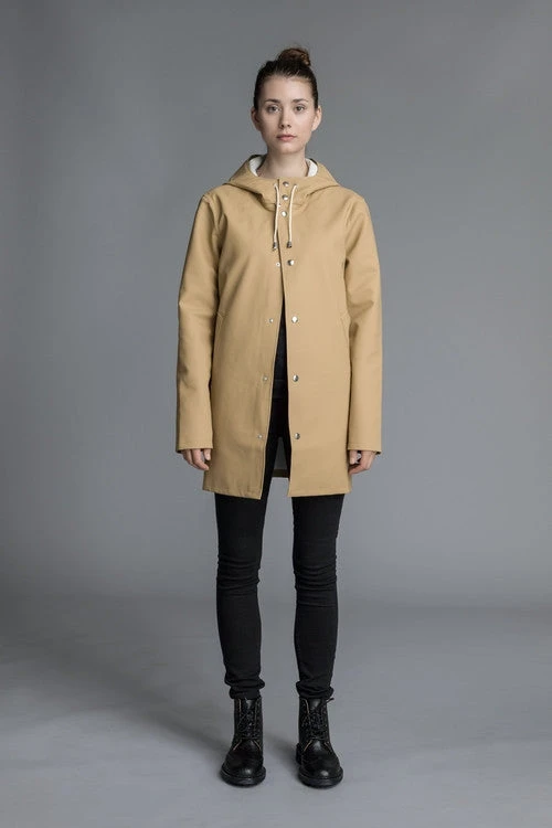 STUTTERHEIM STOCKHOLM RAIN JACKET SAND 4 STUTTERHEIM STOCKHOLM RAIN JACKET SAND